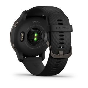 Garmin - Venu 2 smartwatch cu GPS și AMOLED - rama gri ardezie și carcasă neagră cu brățară din silicon - Img 6