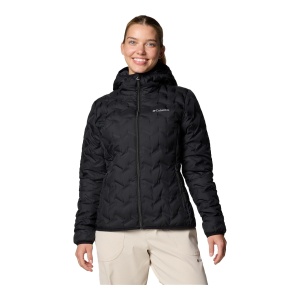 Geaca Puf Femei Columbia Delta Ridge II Down Hooded Black