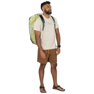 Geanta Osprey Transporter 65 Lime/Albastru - Img 12