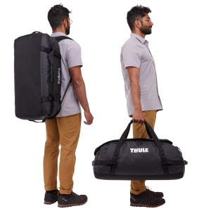 Geanta voiaj duffel, Thule, Chasm, 70L, Black - Img 6