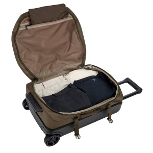 Geanta voiaj Thule Chasm Wheeled Carry-On Duffel 40L, Deep Khaki - Img 5