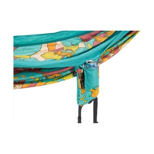 Hamac Unisex ENO DoubleNest Hammock Vibrant Earth Cyan Multicolor - Img 3