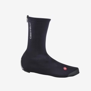 Huse pantofi ciclism Castelli Espresso 2 - negru | călduroase și rezistente la vânt