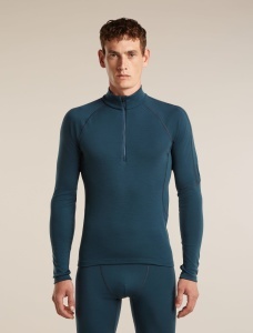 Icebreaker - bluza - 300 MerinoFine Polar LS Half Zip - Abyss - L