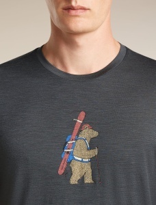 Icebreaker - tricou - 150 Tech Lite SS Tee Bear T - Obsidian - XL - Img 6