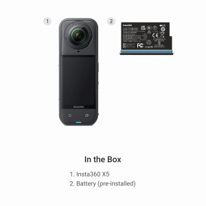 Insta360 X5 Camera Video Sport 8K 360° - Essential Bundle - Img 3