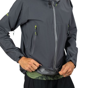 Instinct - Jacheta impermeabila unisex Ultra Rain Shell - gri antracit - Img 6