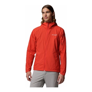 Jacheta Barbati Columbia Loop Trail II Windbreaker Red