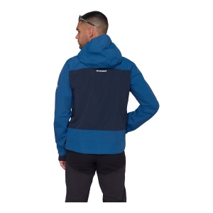 Jacheta Barbati Mammut Crag HS Hooded Navy - Img 3