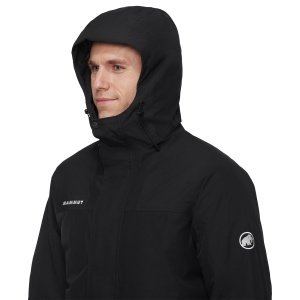 Jacheta Barbati Mammut Treeline Hs Thermo Hooded Black - Img 3
