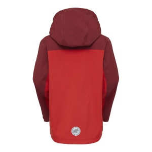 Jacheta Copii Mammut Taiss HS Hooded Mammut Red-Dark Mammut Red - Img 3