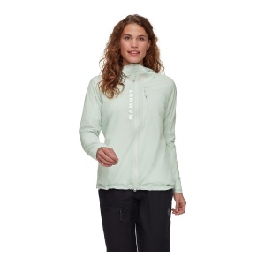 Jacheta Femei Mammut Aenergy WB Hooded Silver Sage