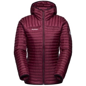 Jacheta Femei Mammut Broad Peak Light In Hooded Vin - Img 5
