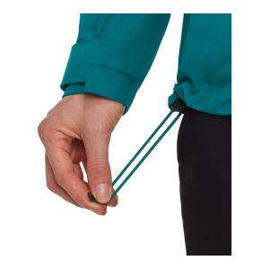 Jacheta Femei Mammut Linard Hs Thermo Hooded Deep Teal - Img 3