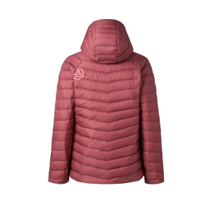 Jacheta Femei Vilman 2.0 Hood Down Jkt W Washed Bordeaux - Img 2