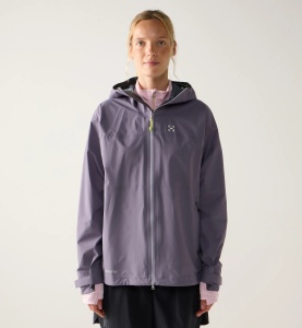 Jachetă impermeabilă Haglöfs L.I.M Airak GTX Jacket damă - mov