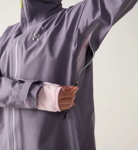 Jachetă impermeabilă Haglöfs L.I.M Airak GTX Jacket damă - mov - Img 9