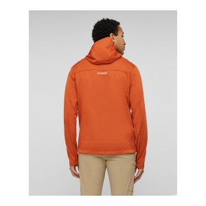 Jacheta Softshell Barbati Mammut Ultimate VIII So Hooded Brown - Img 3