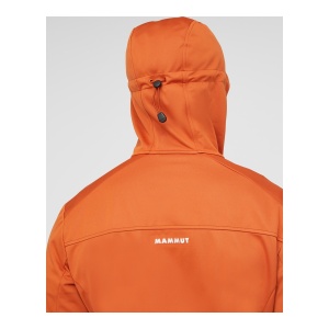 Jacheta Softshell Barbati Mammut Ultimate VIII So Hooded Brown - Img 13
