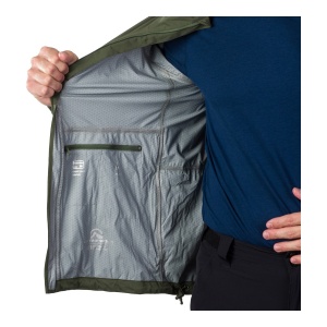 Jacheta Softshell Barbati Northfinder Waterproof Packable 2.5-Layer Northkitpro1 Darkgreen - Img 10