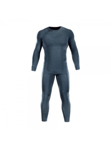 Lenjerie de corp termoactivă M-Tac Active Level I Gri închis Melange - L - Img 4