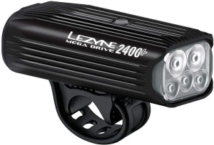 Lezyne - Mega Drive 2400+ - Lumina fata reincarcabila USB - LOADED KIT 2400 Lumeni