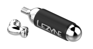 Lezyne - mini pompa CO2 - Pump Twin Speed Drive CNC cu cartus 25g - argintiu - Img 3