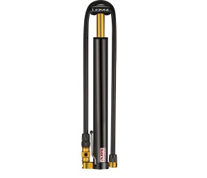 Lezyne - mini pompa - Lezyne Hand Pump CNC HVG Micro Floor Drive - 90 psi / 6,2 bar - negru