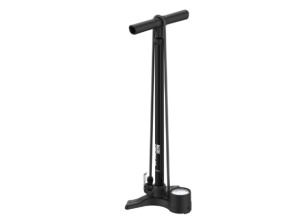 Lezyne - pompa podea - Macro Drive DV - manometru - Schrader I Presta - black - 220 psi / 15 bar