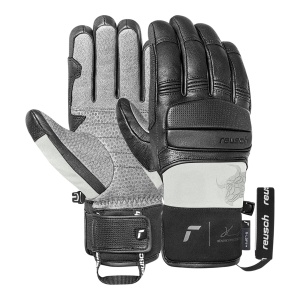 Manusi Schi Barbati Reusch Henrik Kristoffersen Black-Glacier Grey