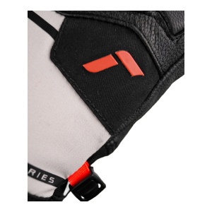 Manusi Schi Barbati Reusch Pro Rc Black-Glacier Grey-Fluo Red - Img 2