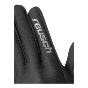 Manusi Schi Copii Reusch Karayel Windstop Touch-Tec Jr. Black-Silver - Img 4