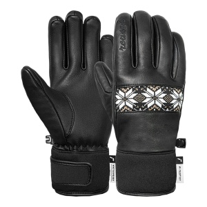 Manusi Schi Femei Reusch Charlize R-Tex XT Black-White-Gold