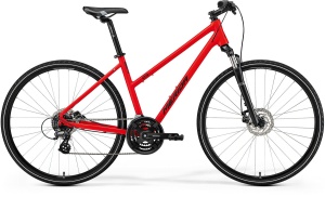Merida Crossway 10 Iii1 Damă Mat Roșu (Negru)