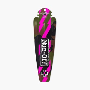 Muc-Off - Aparatoare spate roata Bicicleta Back Ride Guard - verde Camo