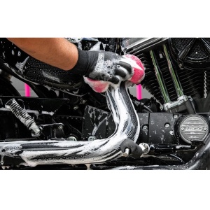 Muc-Off - burete curatare bicicleta Expanding Microcell Sponge - roz intens - Img 3