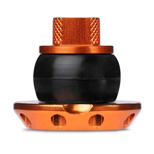 Muc-Off - Dopuri ghidon bicicleta Disco Bar End Plugs - portocaliu - Img 2