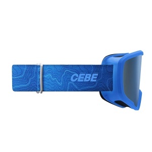 Ochelari Schi Copii Cebe Hoopoe 2 Blue-Brown Blue Cat. 2-3 One Size - Img 3