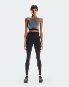 On - bustiera - Train 2-in-1 Crop - Grey - L