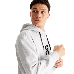 On Cloud - hanorac sport pentru barbati On Club Hoodie - gri deschis crater - Img 6