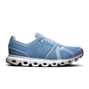 On - pantofi sport - Cloud 6 W - Chambray | White - Img 2