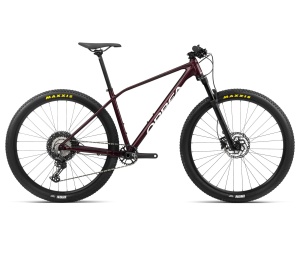 Orbea ALMA H30 Metallic Dark Red - Chic White (Gloss) - bicicletă MTB XC hardtail