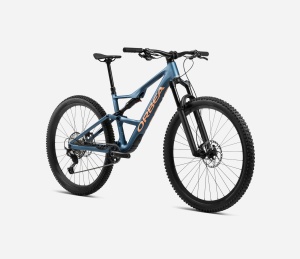 Orbea OCCAM LT H30 Slate Blue - Orange Cloud (Matt) - bicicletă MTB All Mountain full suspension - Img 2
