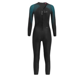 Orca - costum neopren triatlon pentru femei - Athlex Flex wetsuit - negru albastru flex - Img 2