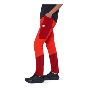 Pantaloni Femei Mammut Ducan Dark Mammut Red-Mammut Red - Img 3