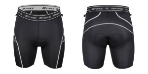 Pantaloni Force Blade MTB cu sub-pantaloni cu bazon Negru/Fluo - Img 2