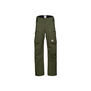 Pantaloni Schi Barbati Mammut Stoney HS Thermo Dark Marsh