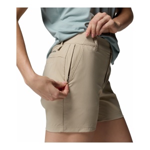 Pantaloni Scurti Femei Columbia Leslie Falls™ II Beige - Img 5