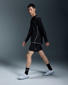 Pantaloni scurți On 5" Core Shorts - negru | stretch 4 direcții - Img 5