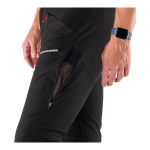 Pantaloni Softshell Barbati Northfinder Hiking Softshell Luperco Black - Img 8